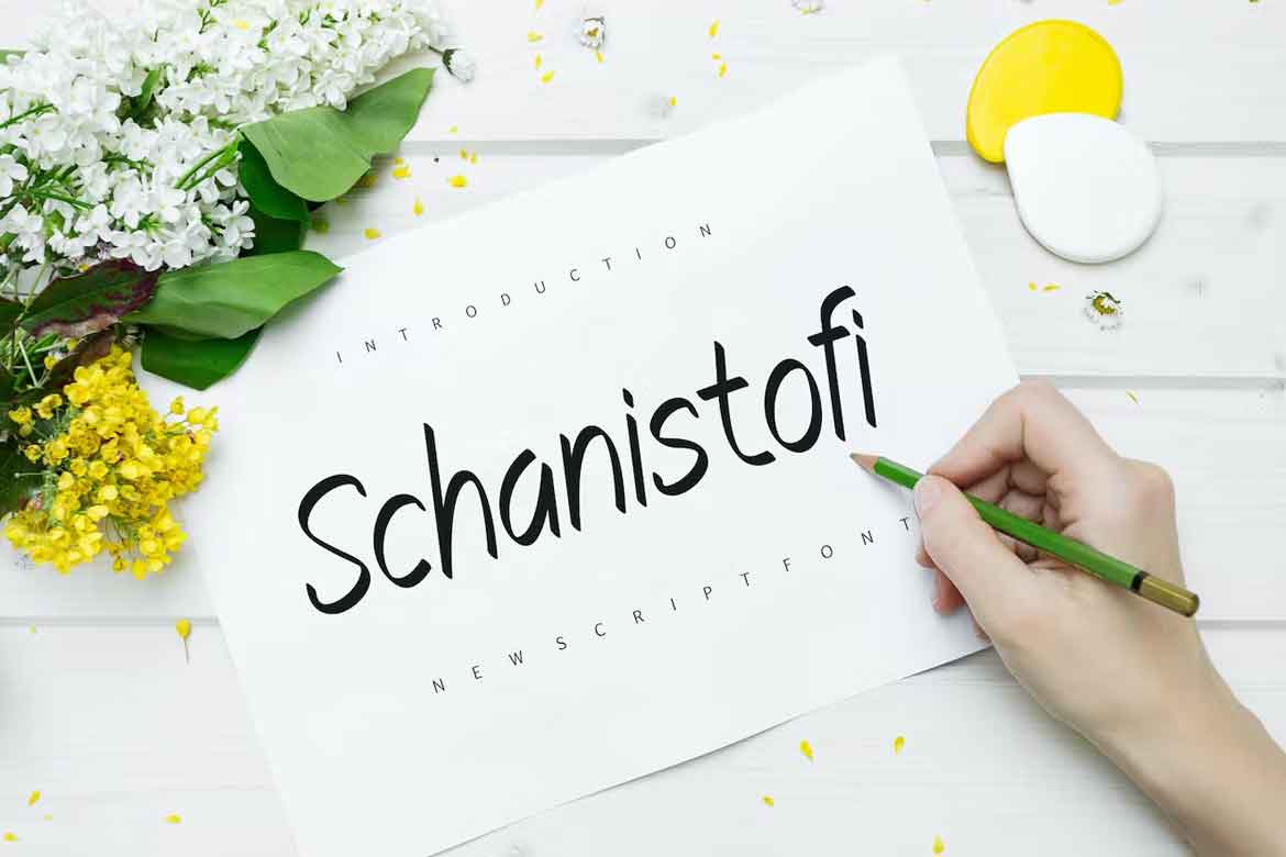 Schanistofi Font