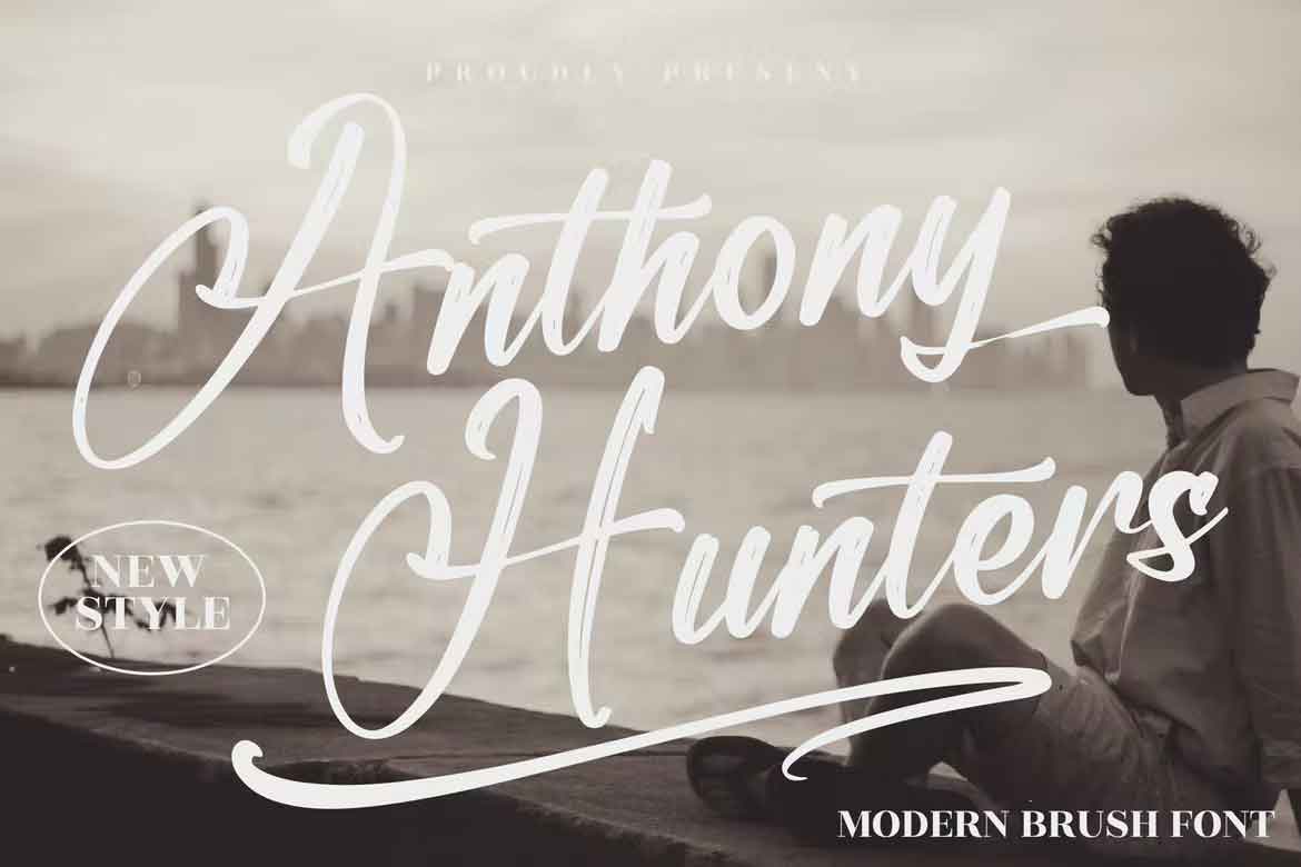 Anthony Hunters Font