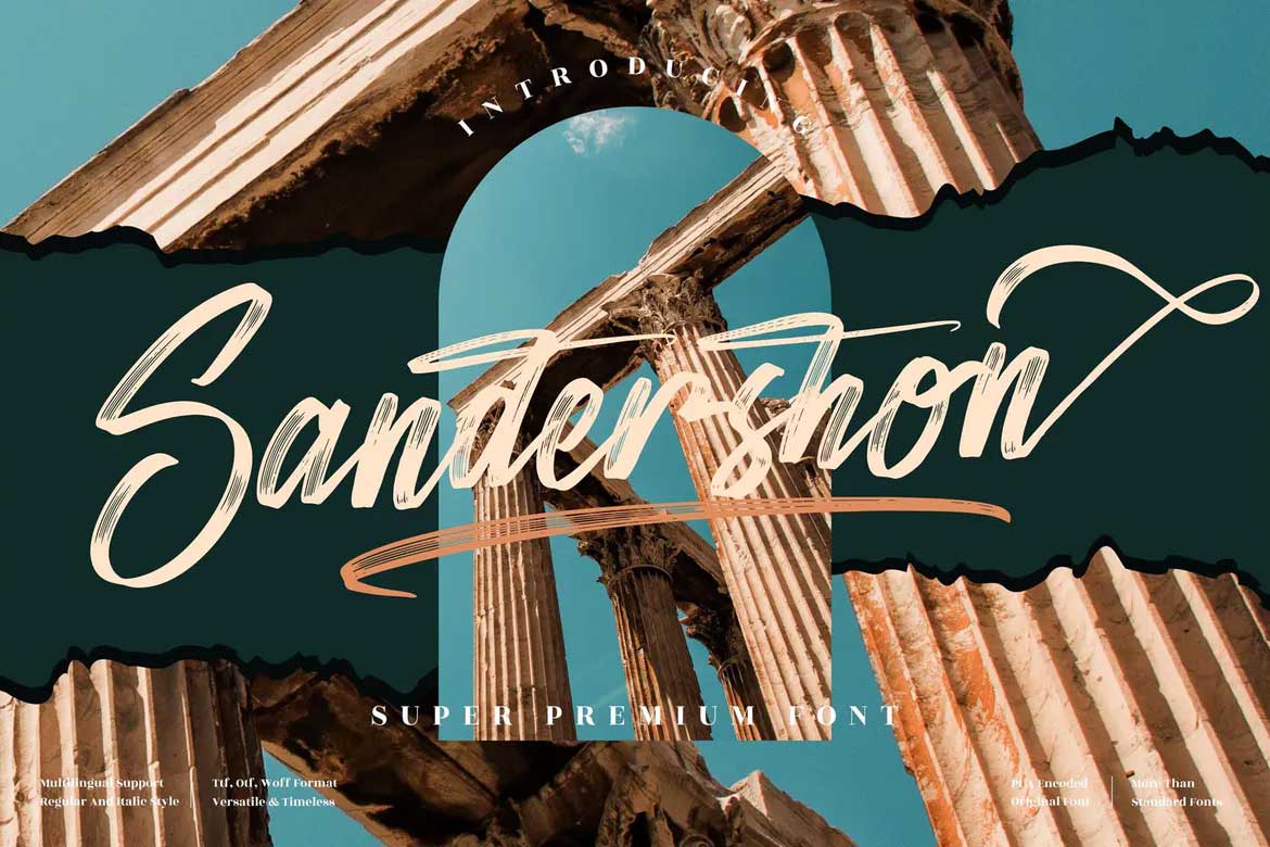 Sandershon Font