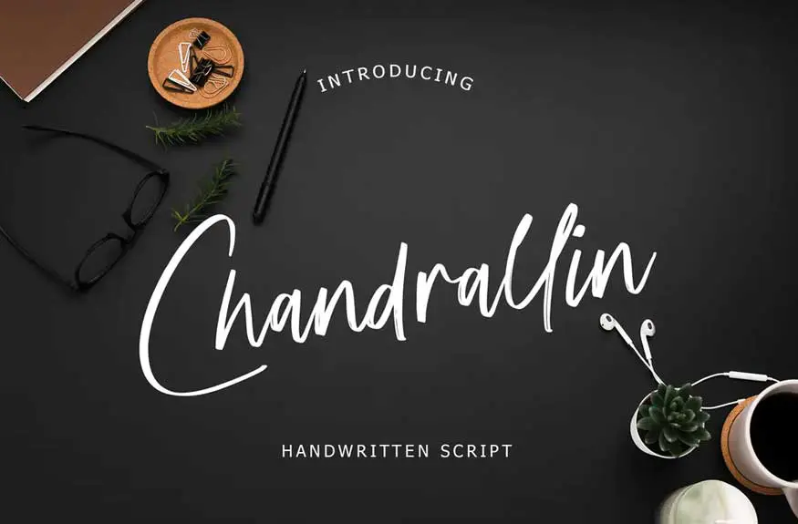 Chandrallin Handwritten Script