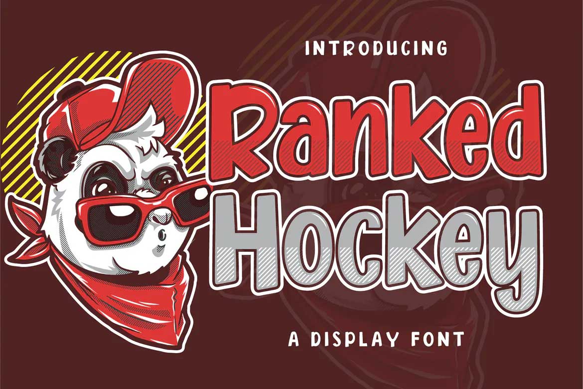 Ranked Hockey Font