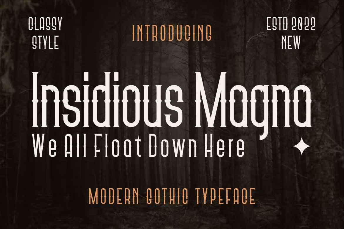 Insidious Magna Font