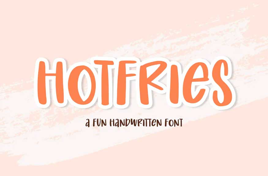 Hotfries Font