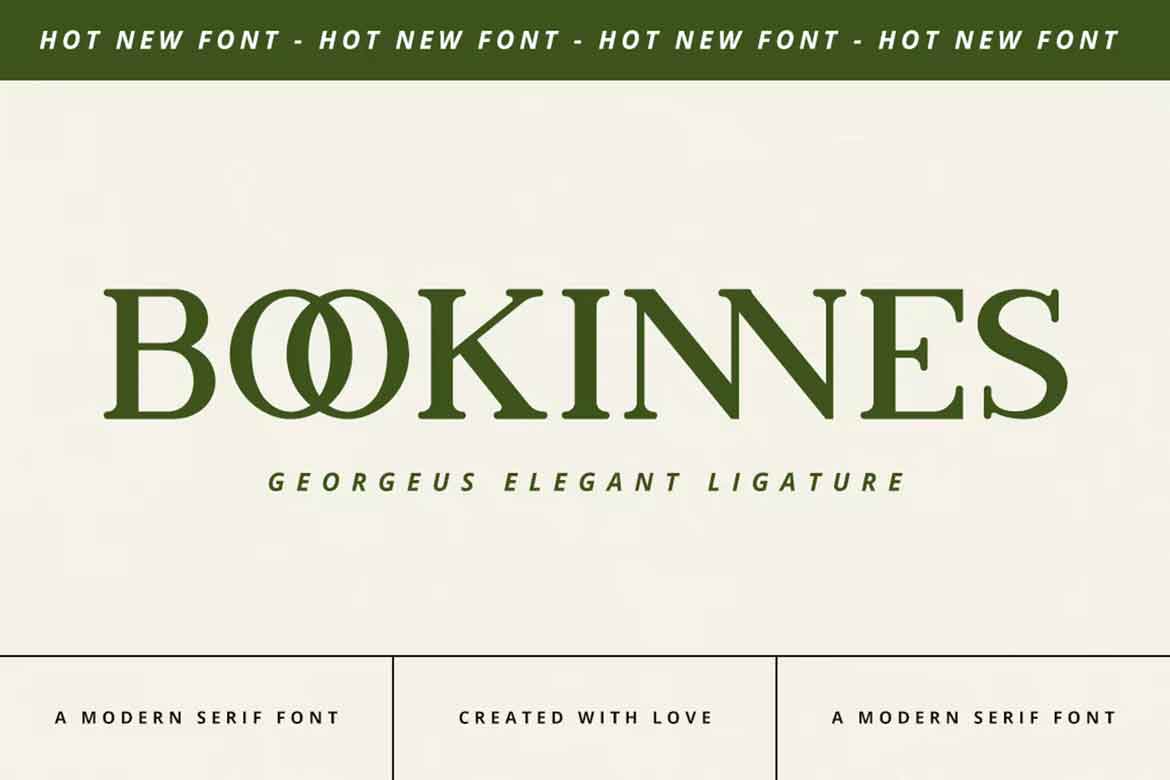 Bookinnes Font
