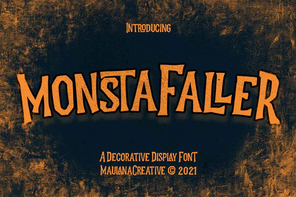 Monstafaller Font