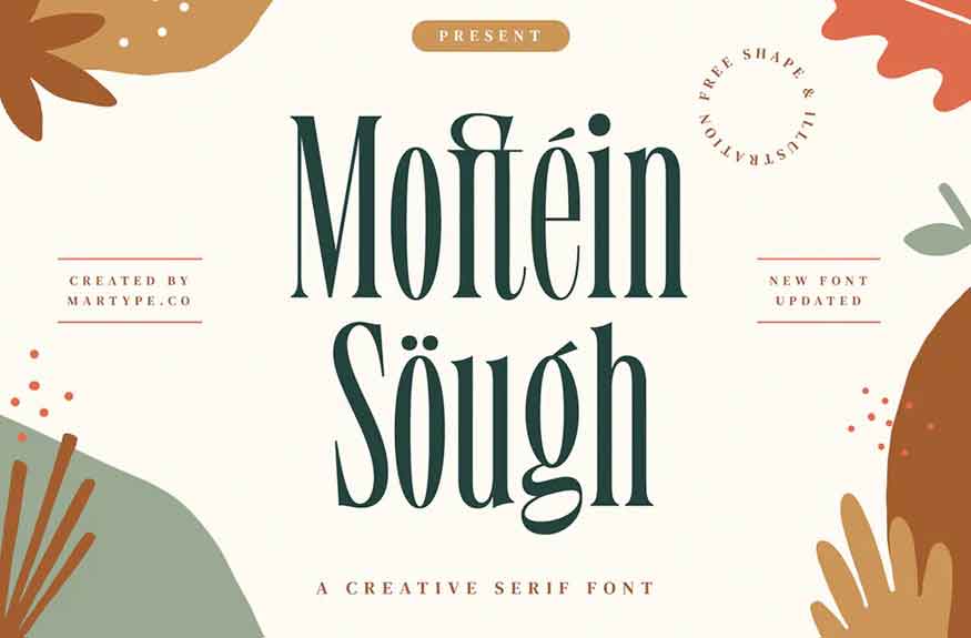 Moftein Sough Font