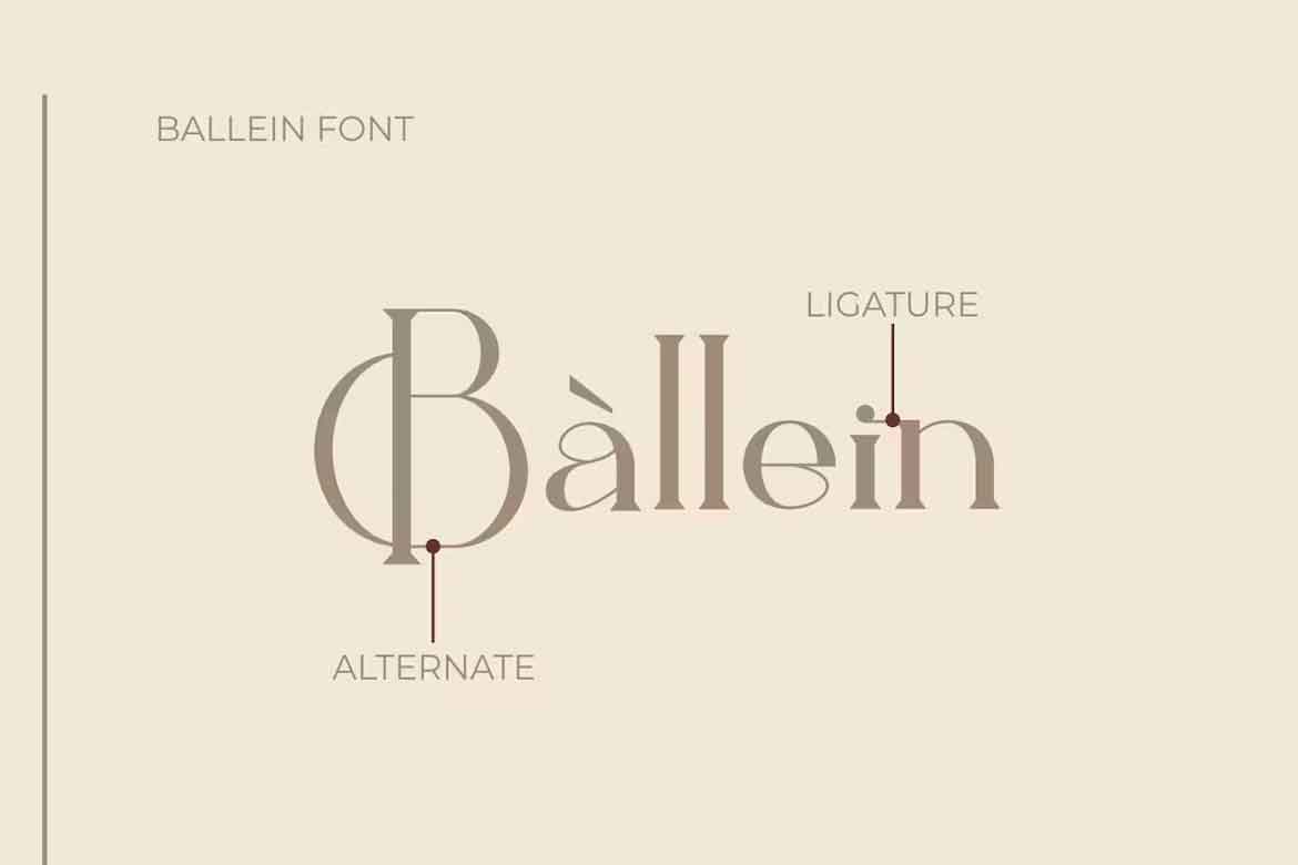 Ballein Font