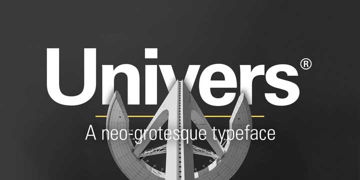 Univers Font