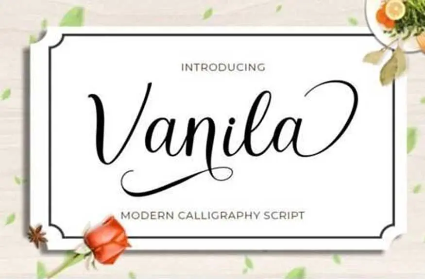 Vanila Font