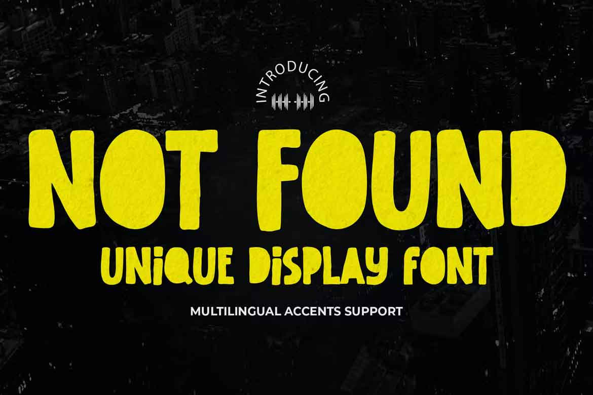 Not Found Font