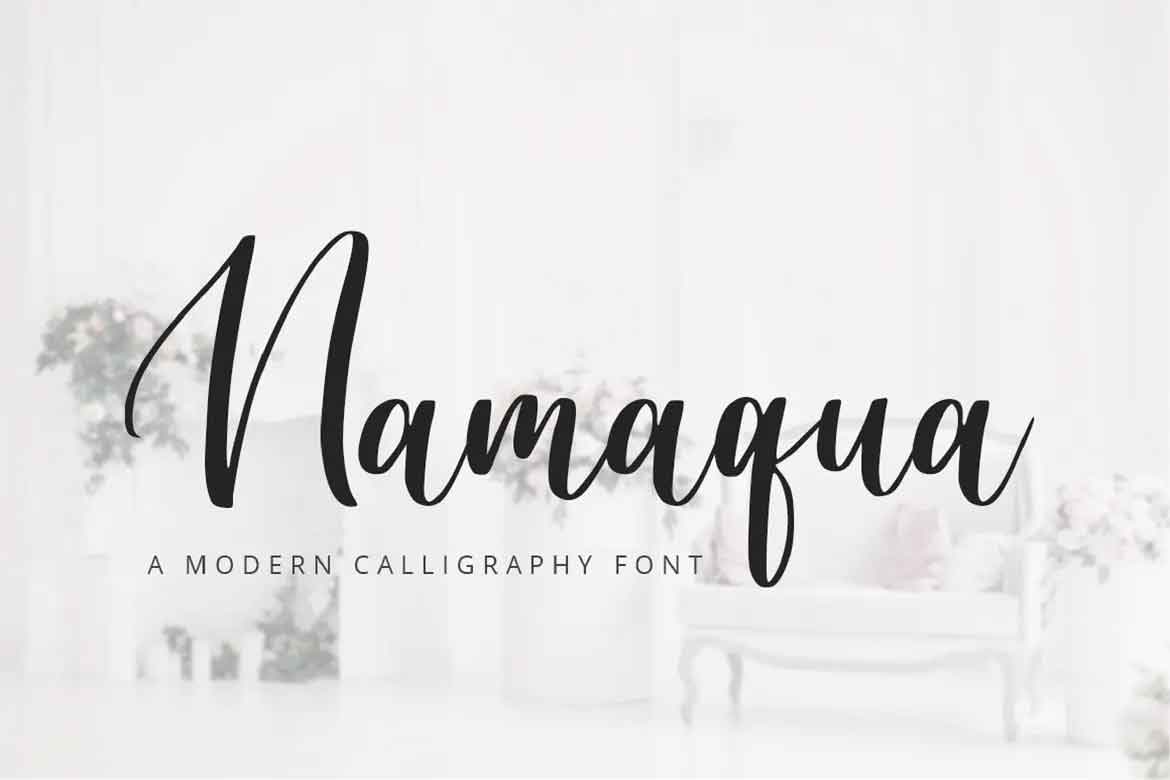 Namaqua Font