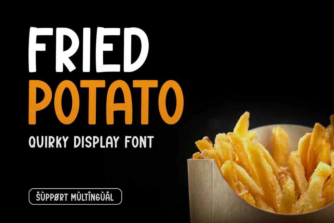 Fried Potato Font