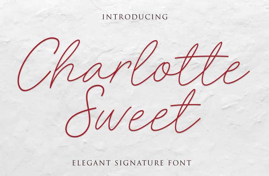 Charlotte Sweet Font