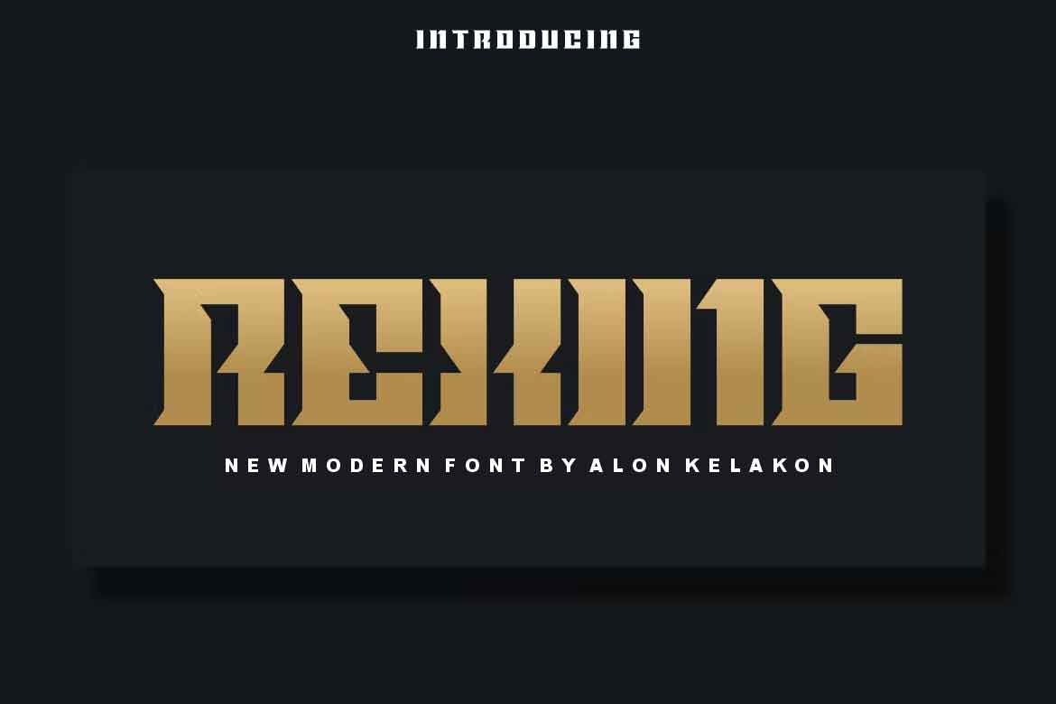 Rexing Font