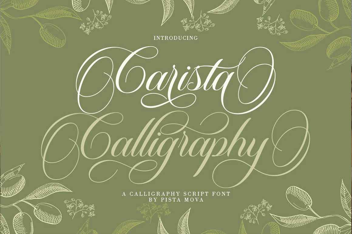 Carista Calligraphy Font