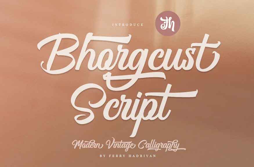 Bhorgcust Font