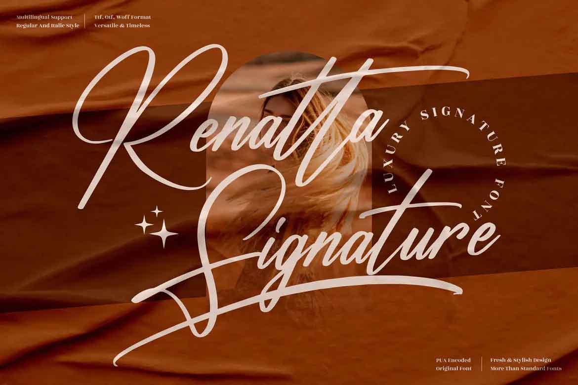 Renatta Signature Font