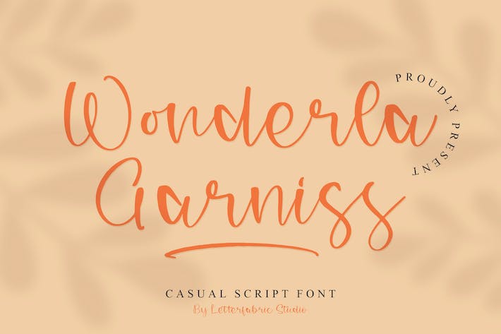 Wonderla Garniss Font