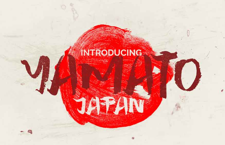 Yamato Japan Font