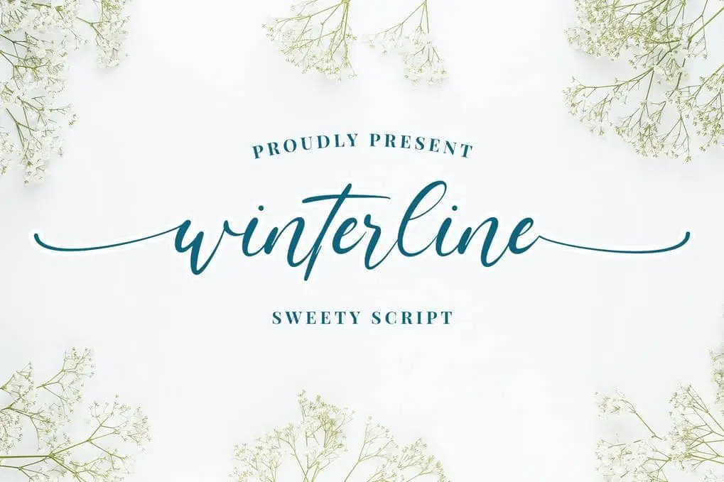 Winterline - Sweety Script