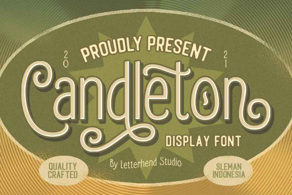 Candleton Font