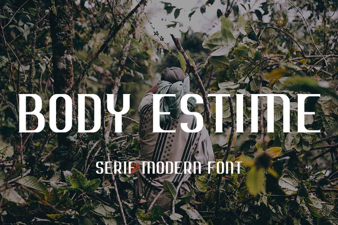 Body Estime Font