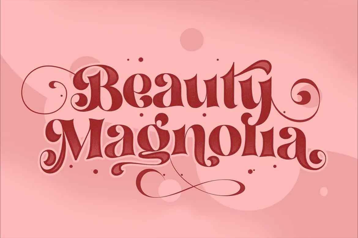 Beauty Magnolia Font