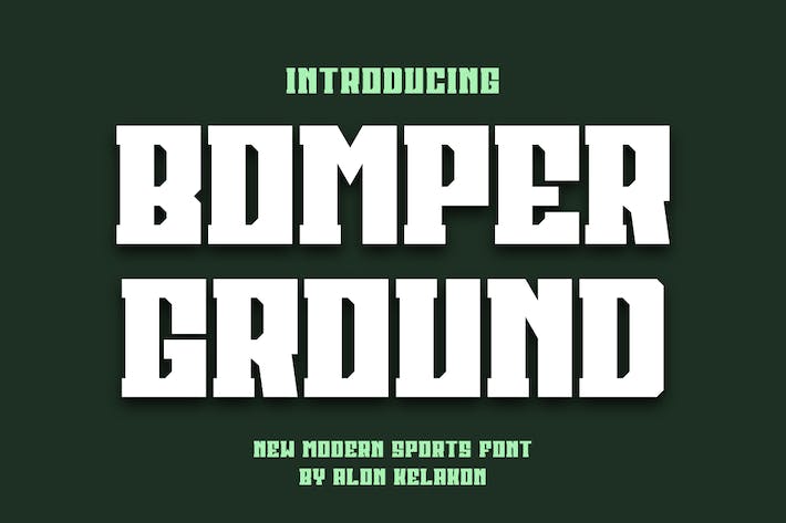 Bomper Ground Font