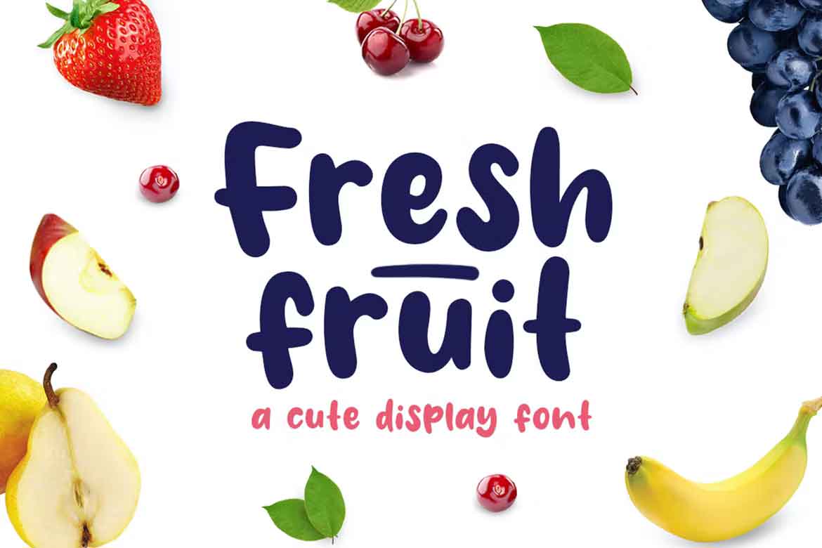 Fresh Fruit Font