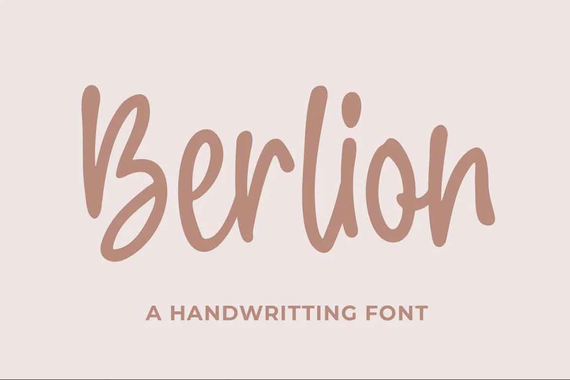 Berlion Font