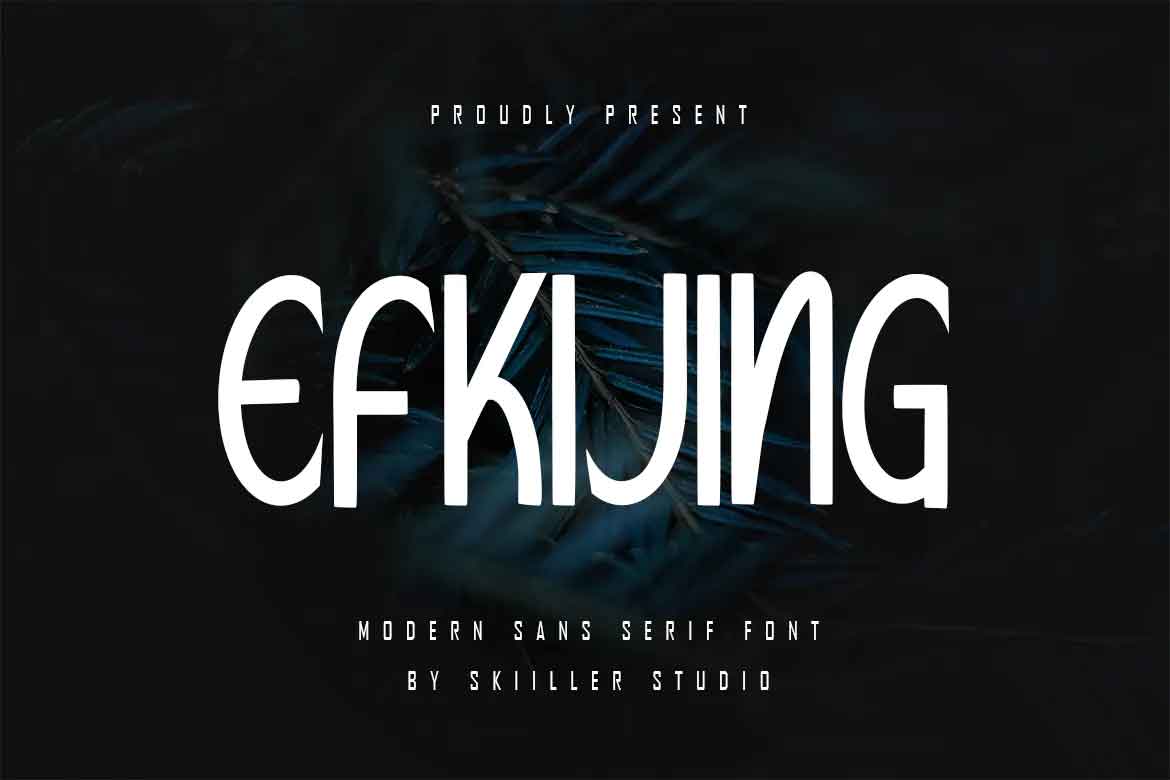 Efkijing Font