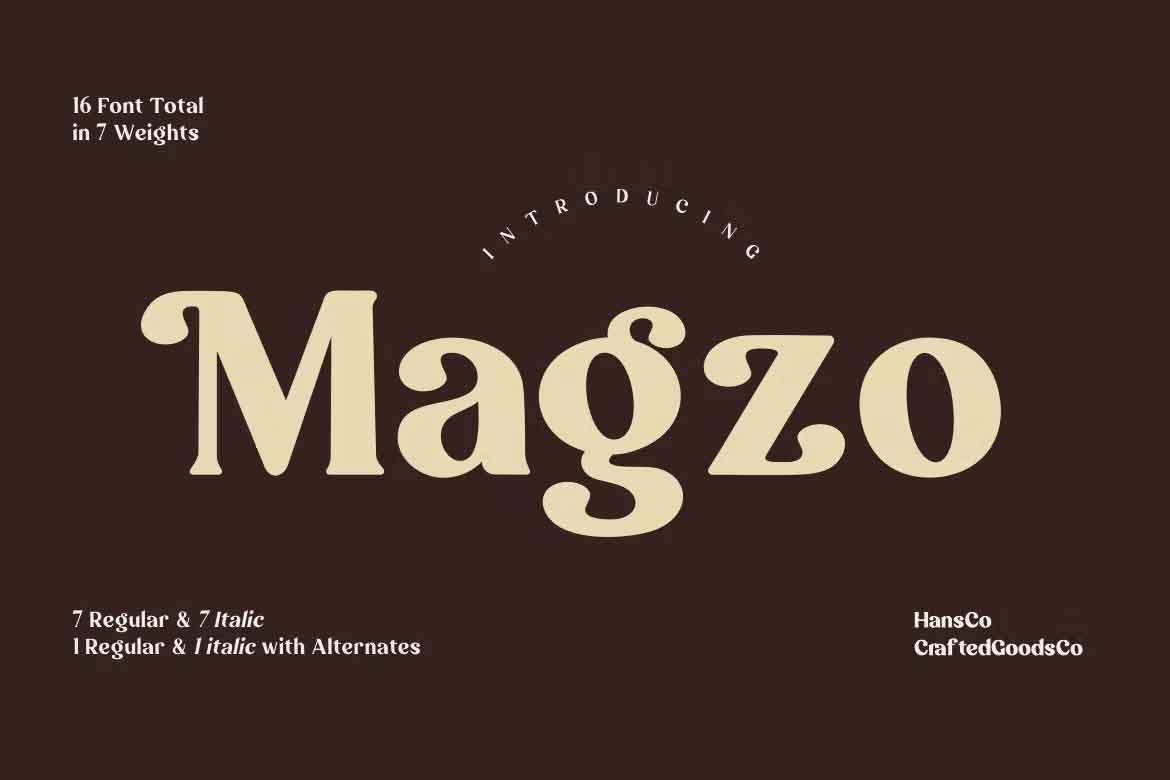 Magzo Font