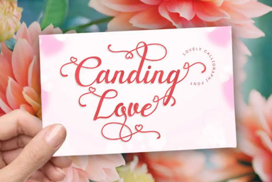 Canding Love Font