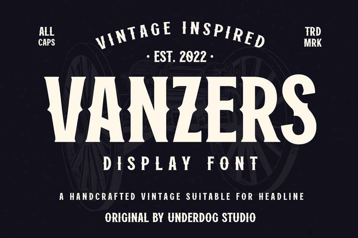 Vanzers Font