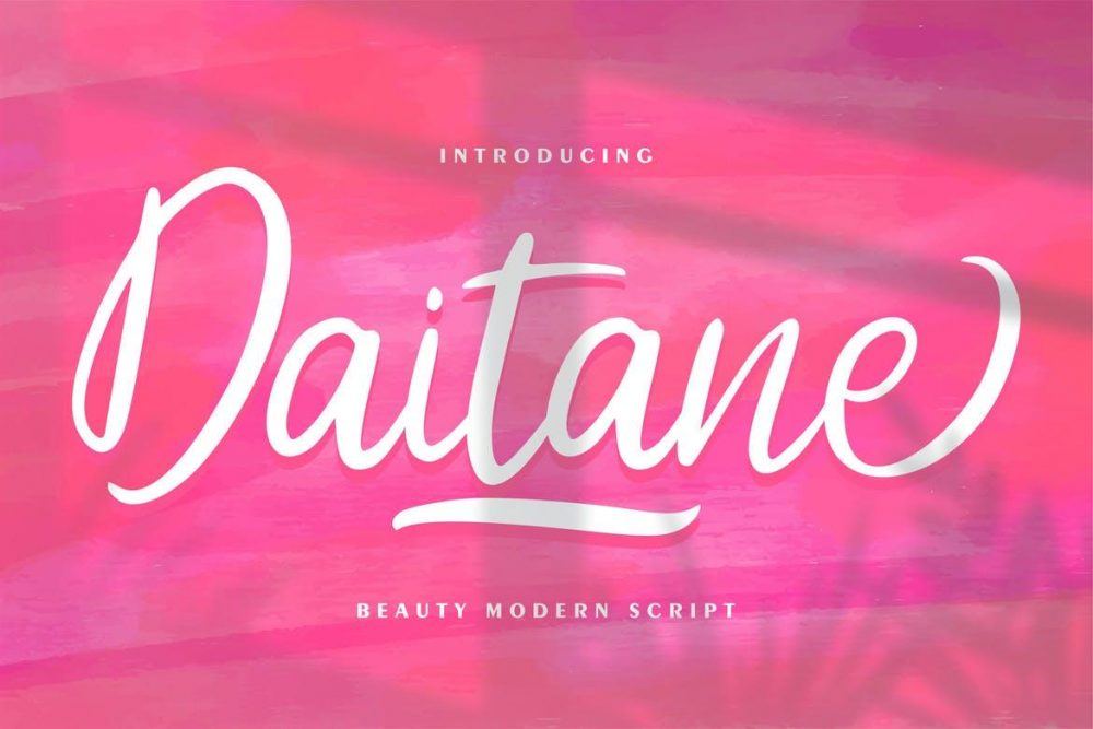Daitane | Beauty Modern Script