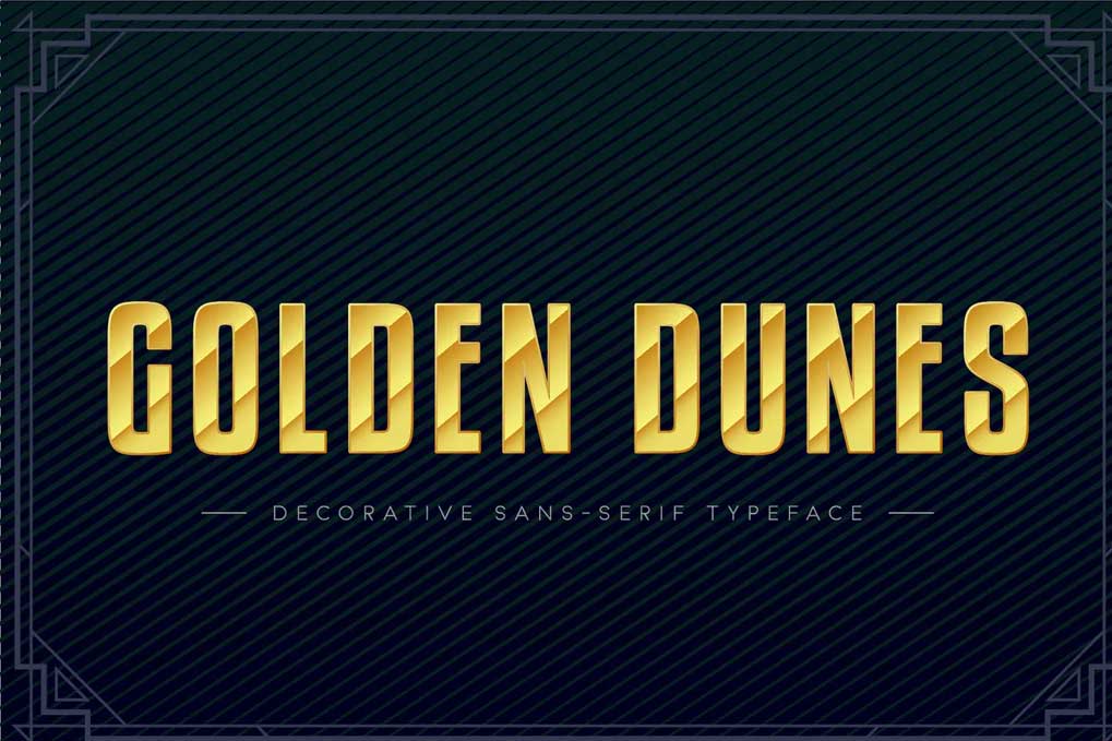 Golden Dunes Font