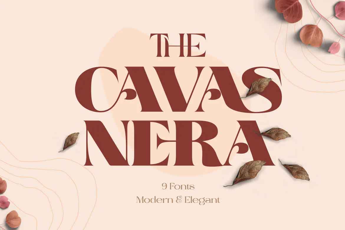 The Cavas Nera Font