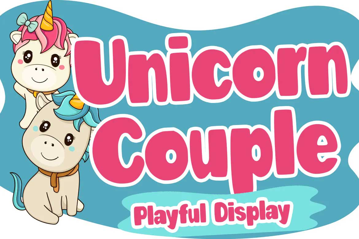 Unicorn Couple Font