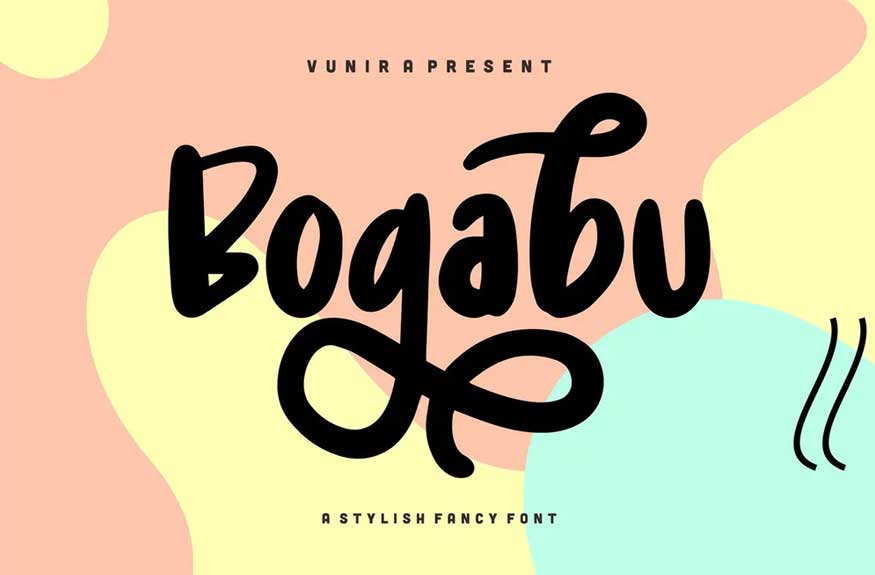 Bogabu Font