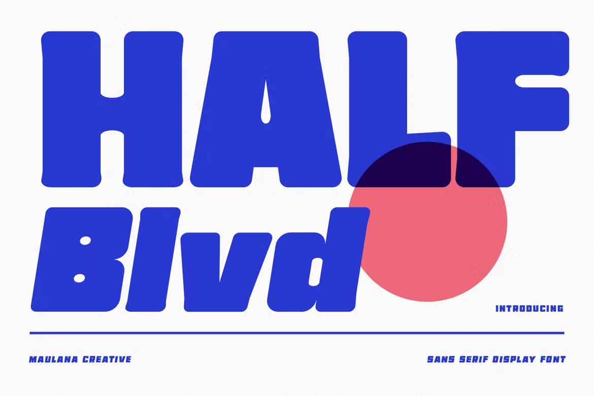 Half Blvd Font