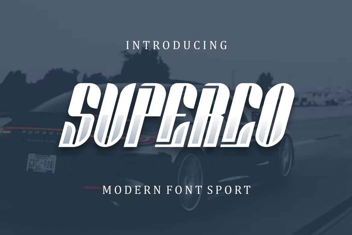 Superco Font