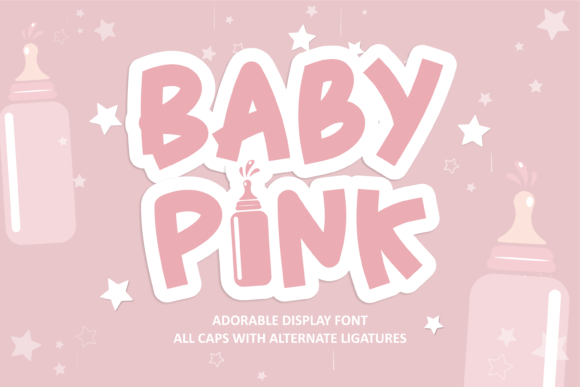 Baby Pink Font