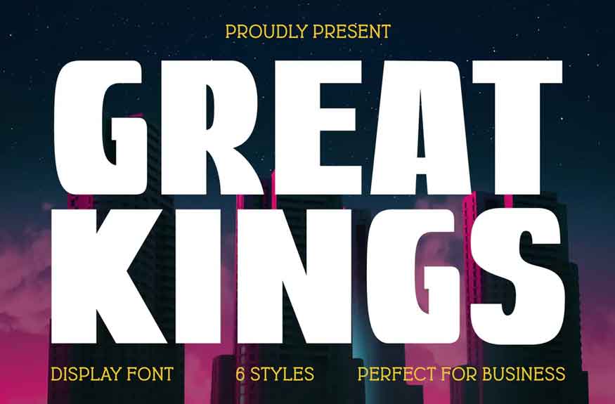 Great Kings Font