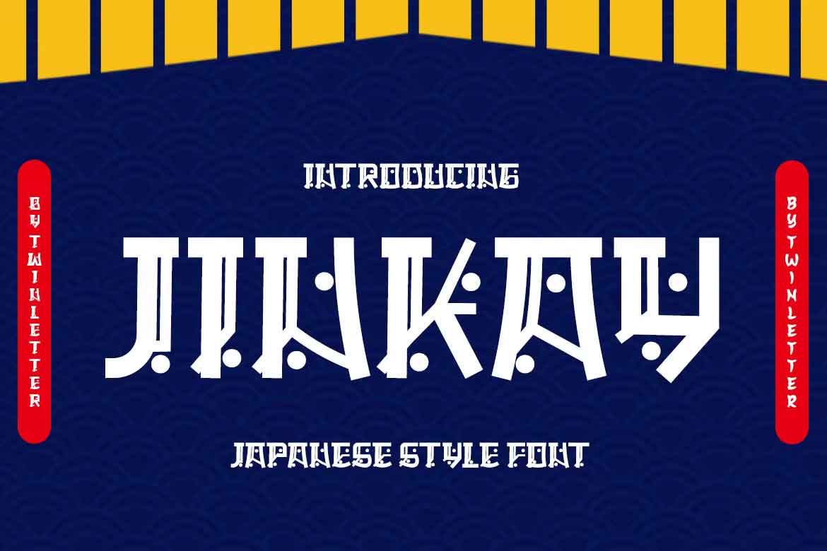 Jinkay Japanese Font