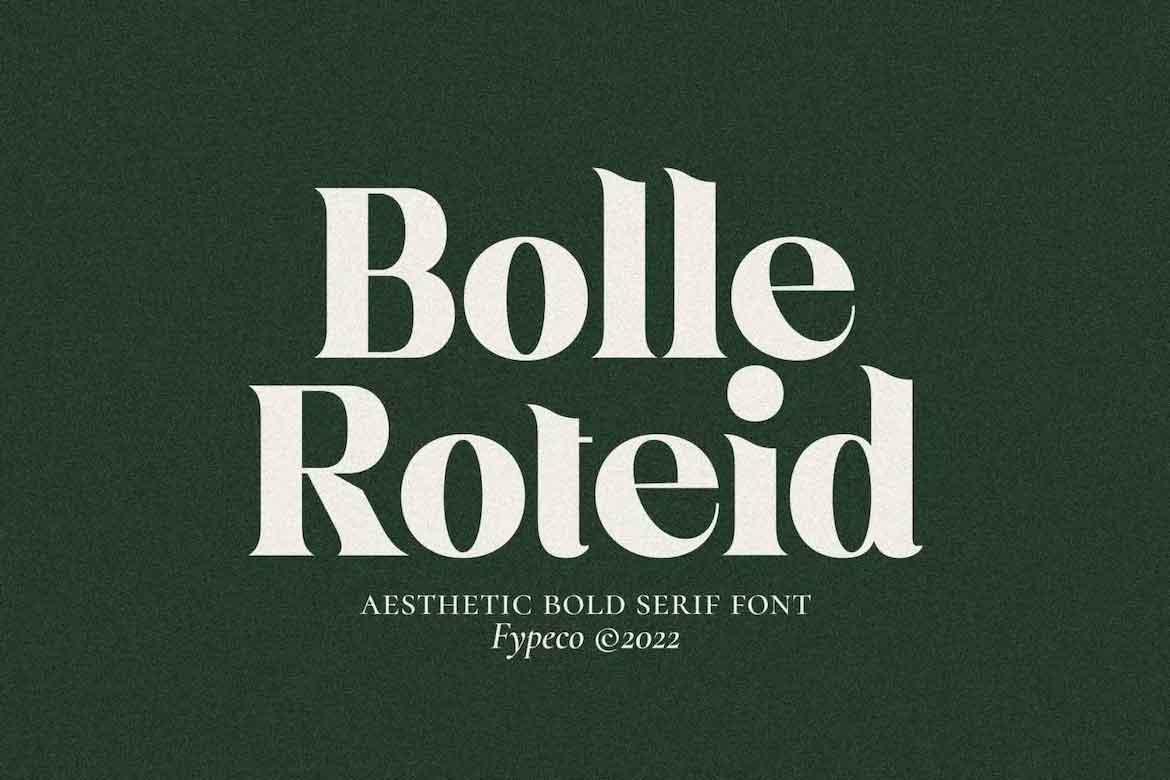 Bolle Roteid Font