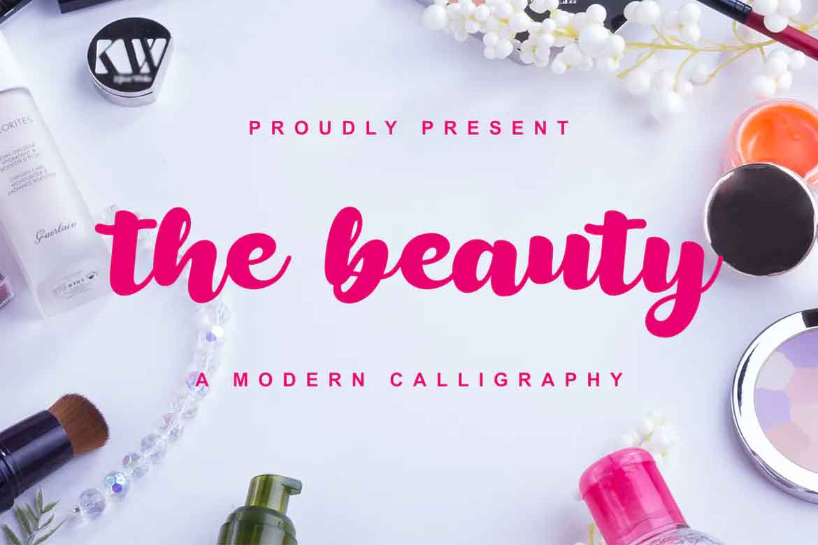 The Beauty Font