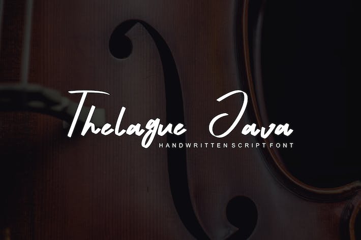 Thelague Java Font