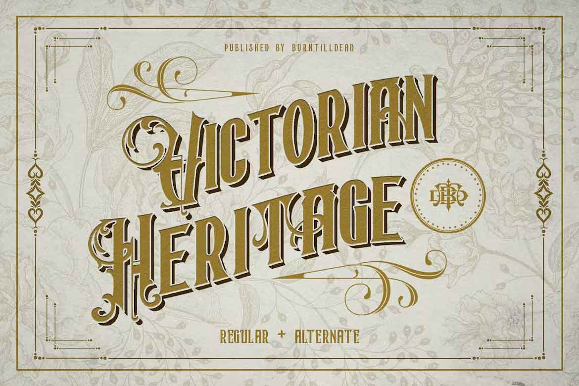 Victorian Heritage Font