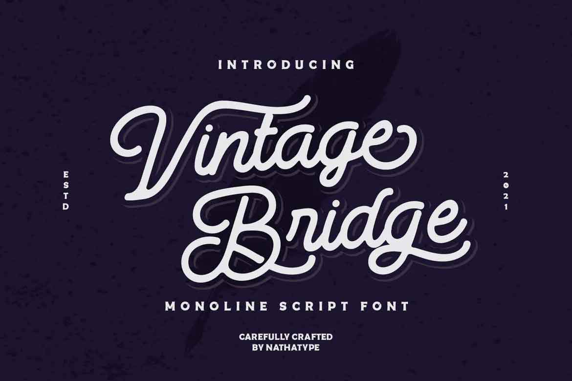 Vintage Bridge Font