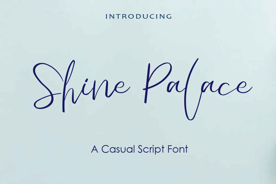 Shine Palace Font